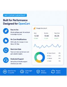 OpenCart-Erweiterung für Google Tag Manager und Google Analytics | GA4-Integration 2