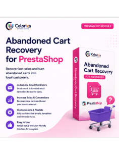 Prestashop-Modul zur Erinnerung an abgebrochene Warenkörbe | Warenkorb-Wiederherstellung und E-Mail-Automatisierung