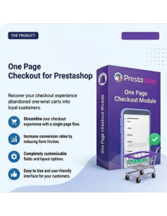 Prestashop-Modul für den One-Page-Checkout | Schneller und reaktionsschneller Checkout