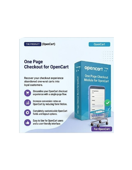 OpenCart One Page Checkout Extension | Fast & Responsive Checkout