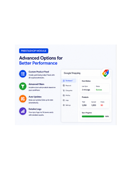 Prestashop Google Shopping Integration Module | Google Merchant Feed