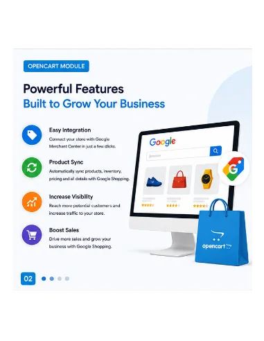 OpenCart-Erweiterung zur Integration von Google Shopping | Google Merchant Center-Feed
