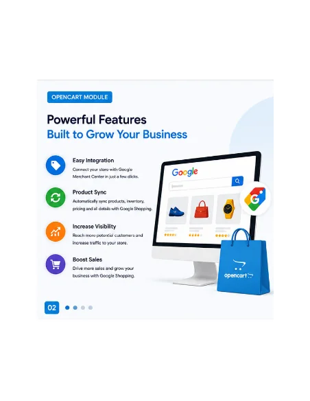 OpenCart-Erweiterung zur Integration von Google Shopping | Google Merchant Center-Feed